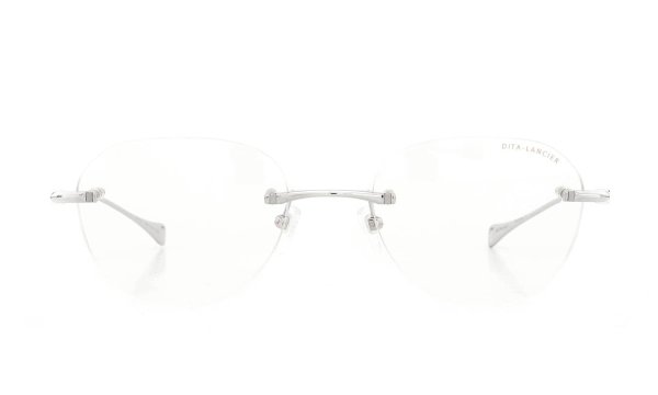 DITA Lancier ディータランシアー 縁無しメガネ通販 LSA-121 DLX121-A-05 Shiny Silver