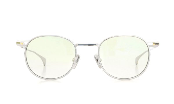 DITA ディータ 2026年新作サングラスLINEAGE.68 DTX205-A-02 Shiny Silver - Yellow Gold 正面