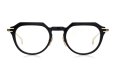 DITA ディータ 2026年新作メガネ OKULUS DTX487-A-01 Black - White Gold - Black Iron 正面