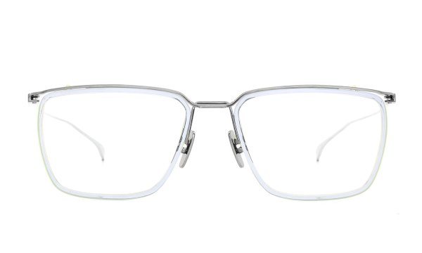 DITA ディータ メガネ通販 SCHEMA-ONE DTX106-55-09 Ice Blue - Brushed Antique Silver - Antique Silver w