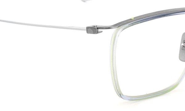 DITA ディータ メガネ通販 SCHEMA-ONE DTX106-55-09 Ice Blue - Brushed Antique Silver - Antique Silver w