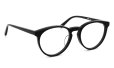 EYEVAN アイヴァン復刻 HISTORIC COLLECTION メガネ AU-5003 col.BLK 51□19 斜め正面