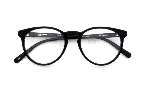 EYEVAN アイヴァン復刻 HISTORIC COLLECTION メガネ AU-5003 col.BLK 51□19 折りたたみ