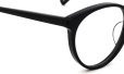 EYEVAN アイヴァン復刻 HISTORIC COLLECTION メガネ AU-5003 col.BLK 51□19 フロント端部のディテール