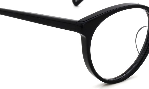 EYEVAN アイヴァン復刻 HISTORIC COLLECTION メガネ AU-5003 col.BLK 51□19 フロント端部のディテール