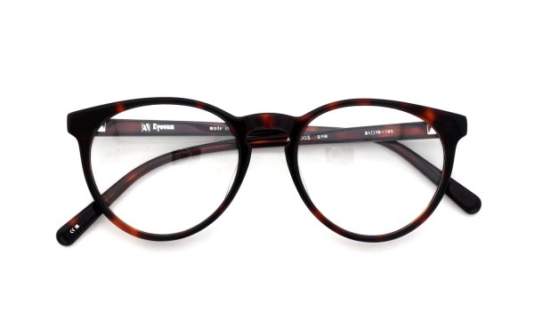 EYEVAN アイヴァン復刻 HISTORIC COLLECTION メガネ AU-5003 col.BRN 51□19 折りたたみ