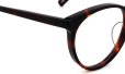 EYEVAN アイヴァン復刻 HISTORIC COLLECTION メガネ AU-5003 col.BRN 51□19 フロント端部のディテール