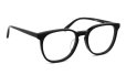 EYEVAN アイヴァン復刻 HISTORIC COLLECTION ウエリントンメガネ AU-5004 col.BLK 51□19 斜め正面
