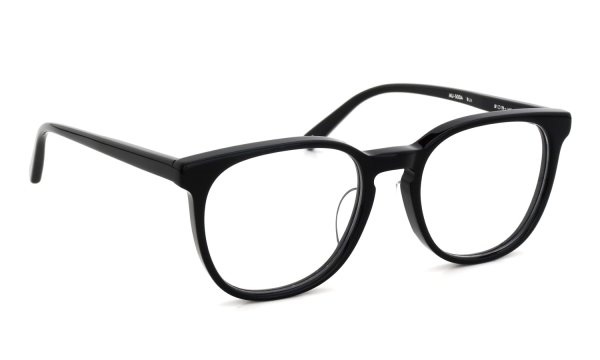 EYEVAN アイヴァン復刻 HISTORIC COLLECTION ウエリントンメガネ AU-5004 col.BLK 51□19 斜め正面