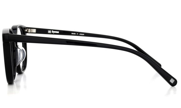 EYEVAN アイヴァン復刻 HISTORIC COLLECTION ウエリントンメガネ AU-5004 col.BLK 51□19 側面