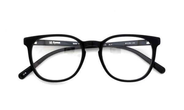 EYEVAN アイヴァン復刻 HISTORIC COLLECTION ウエリントンメガネ AU-5004 col.BLK 51□19 折りたたみ