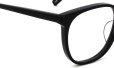 EYEVAN アイヴァン復刻 HISTORIC COLLECTION ウエリントンメガネ AU-5004 col.BLK 51□19 フロント端部のディテール