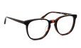 EYEVAN アイヴァン復刻 HISTORIC COLLECTION ウエリントンメガネ AU-5004 col.BRN 51□19 斜め正面
