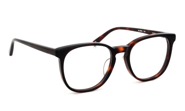 EYEVAN アイヴァン復刻 HISTORIC COLLECTION ウエリントンメガネ AU-5004 col.BRN 51□19 斜め正面
