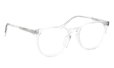EYEVAN アイヴァン復刻 HISTORIC COLLECTION ウエリントンメガネ AU-5004 col.CL 51□19 斜め正面