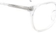 EYEVAN アイヴァン復刻 HISTORIC COLLECTION ウエリントンメガネ AU-5004 col.CL 51□19 ヒンジ表側ディテール