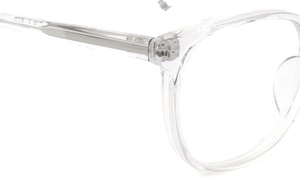 EYEVAN アイヴァン復刻 HISTORIC COLLECTION ウエリントンメガネ AU-5004 col.CL 51□19 ヒンジ表側ディテール