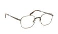EYEVAN アイヴァン復刻 HISTORIC COLLECTION メガネ DD-21 col.ATG 46□21 斜め正面