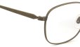 EYEVAN アイヴァン復刻 HISTORIC COLLECTION メガネ DD-21 col.ATG 46□21 ヒンジ表側ディテール