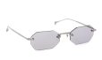 EYEVAN アイヴァン 縁無しサングラス通販 Traction(52) col.BC /MD GRY N 斜め正面