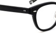 EYEVAN メガネ Webb-CP(49) col.PBK/S ヒンジ表側ディテール