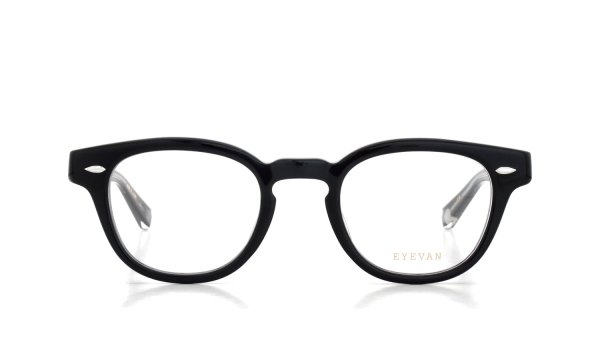 EYEVAN 定番メガネ Webb(45) col.PBK/S 正面