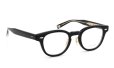 EYEVAN 定番メガネ Webb(45) col.PBK 斜め正面