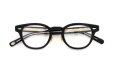 EYEVAN 定番メガネ Webb(45) col.PBK 折りたたみ正面