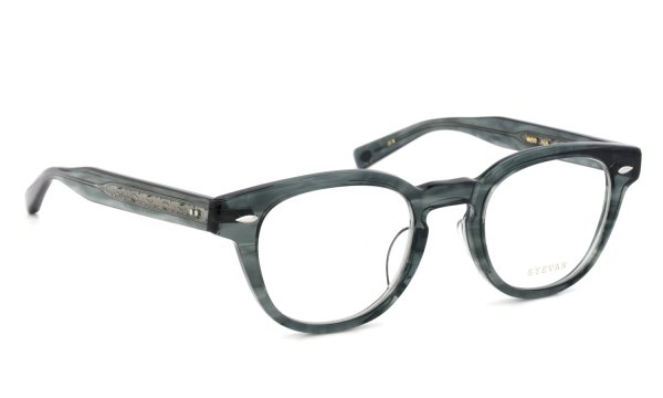 EYEVAN メガネ通販 Webb(47) col.AGN 前斜め