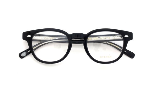 EYEVAN メガネ通販 Webb(47) PBK/S 折りたたみ正面