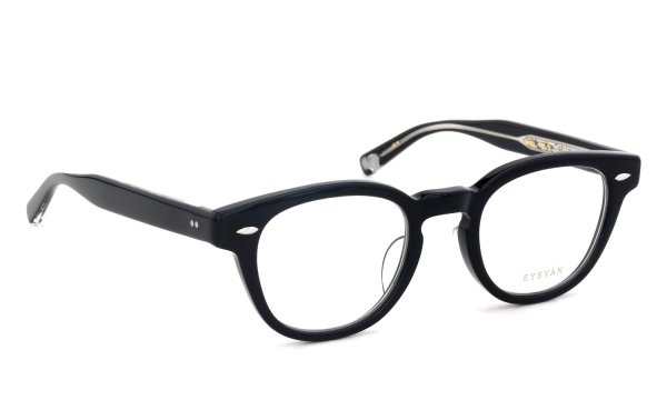 EYEVAN メガネ通販 Webb(47) PBK/S 斜め正面