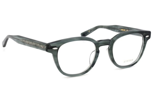 EYEVAN メガネ通販 Webb(49) col.AGN 前斜め