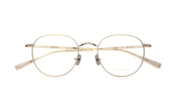 EYEVAN メガネ通販 York 48 COL.AG 折りたたみ正面