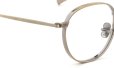 EYEVAN メガネ通販 York 48 COL.AG フロント・テンプルの合口ディテール