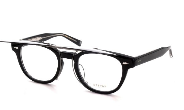 EYEVAN Webb専用 クリップオンサングラス DB ダークブラウン 濃度：89.3% 二段階跳ね上げた状態