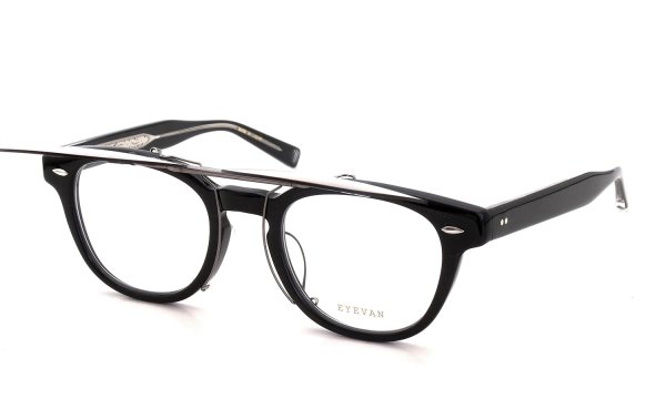 EYEVAN Webb専用 クリップオンサングラス LB ライトブラウン 濃度：67% 二段階跳ね上げた状態