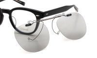 EYEVAN Webb専用  跳ね上げ低偏光クリップオンサングラス ポンメガネオリジナル LGEX