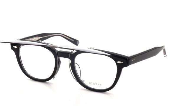 EYEVAN Webb専用 クリップオンサングラス VG ヴィンテージグリーン 濃度：83.9% 二段階跳ね上げた状態