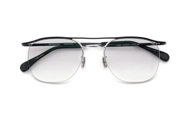 EYEVAN7285 サングラス 1022 C.802800 MRM GRY.GD 折りたたみ正面