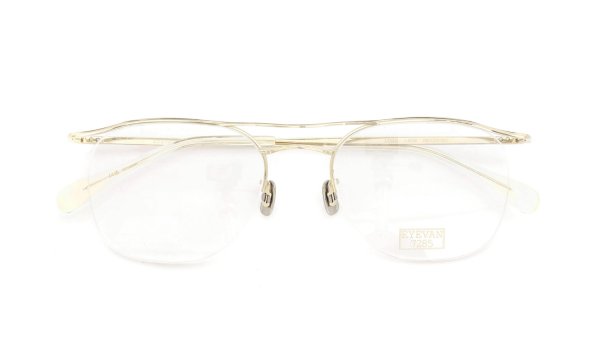 EYEVAN7285 メガネ通販 1022(48) C.902 WHITE GOLD
