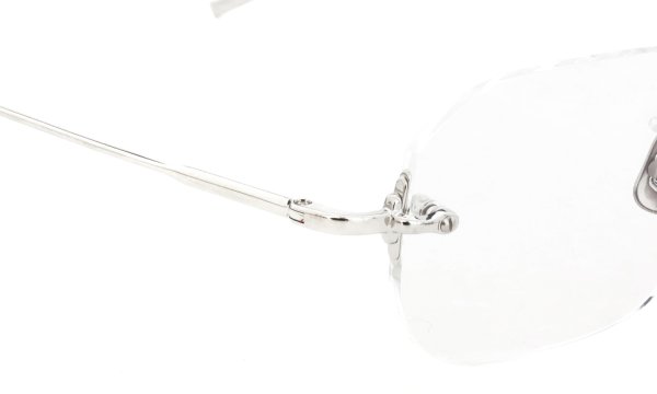 EYEVAN7285 メガネ 1296-1(50) c.800 ヒンジおよびツカミの表側のディテール