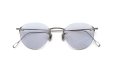 EYEVAN7285 サングラス 140(48) C.801 ANTIQUE SILVER /MRM NV 折りたたみ正面
