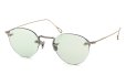 EYEVAN7285 サングラス 140(48) C.901 ANTIQUE GOLD /MRM GRN2 斜め正面