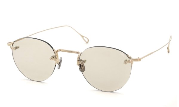 EYEVAN7285 サングラス 140(48) C.902 WHITE GOLD /MRM BR2 斜め正面