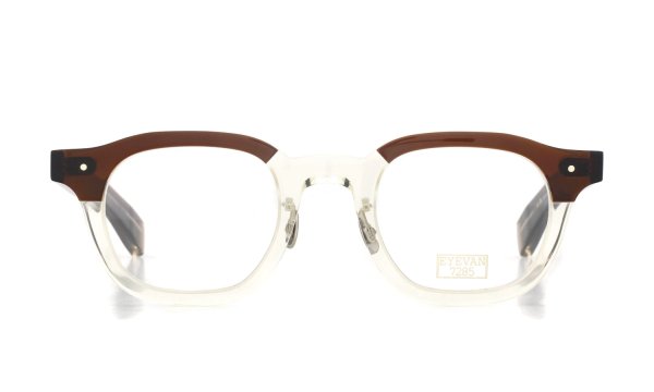 EYEVAN7285 メガネ通販 363(47) c.353 BEER BROWN/BECR