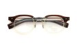 EYEVAN7285 メガネ通販 363(47) c.353 BEER BROWN/BECR