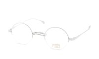 EYEVAN7285 アイヴァン7285 2026AW ハーフリム丸メガネ 824