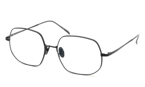 GOTTI SWITZERLAND メガネ ALDEN col.BLKM 斜め正面