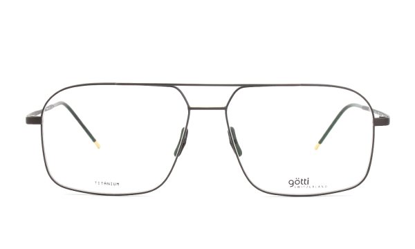 GOTTI SWITZERLAND メガネ DURAN col.BLKM-G 正面
