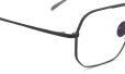 GOTTI SWITZERLAND メガネ GERET col.BLKM ヒンジ表側ディテール